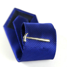 Load image into Gallery viewer, Men Signature Metal Tie Clip Clothing Accessories, Silver Plane, Golden Plane, Silver Warship, Golden Warship, Spoon, Hammer, Dolphin 2, Two Dolphins, Silver Dolphin, Silver Spoon