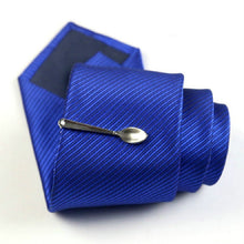 Load image into Gallery viewer, Men Signature Metal Tie Clip Clothing Accessories, Silver Plane, Golden Plane, Silver Warship, Golden Warship, Spoon, Hammer, Dolphin 2, Two Dolphins, Silver Dolphin, Silver Spoon