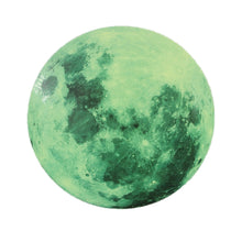 Load image into Gallery viewer, AFG33003 Home Decoration Luminous Stars Moon PVC Stickers, Specification:Green Moon 12cm