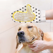 Load image into Gallery viewer, Pet Gloves Bath Brush Dog Massage Brush Pet Bath Grooming Supplies, Gloves Massage Brush