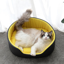Load image into Gallery viewer, Two-Color Washable Comfortable Pet Nest with Cushion, S 49x35x18cm, M 57x40x20cm, L 73x50x20cm