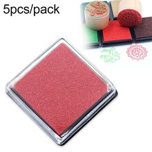 Load image into Gallery viewer, 2 PCS Creative Color Ink Pad Small Ink Pad, Size:4x4cm