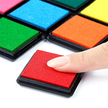 Load image into Gallery viewer, 2 PCS Creative Color Ink Pad Small Ink Pad, Size:4x4cm