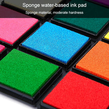 Load image into Gallery viewer, 2 PCS Creative Color Ink Pad Small Ink Pad, Size:4x4cm
