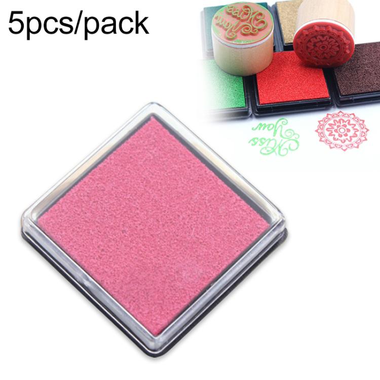 2 PCS Creative Color Ink Pad Small Ink Pad, Size:4x4cm