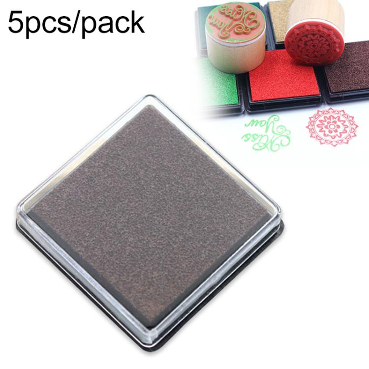 2 PCS Creative Color Ink Pad Small Ink Pad, Size:4x4cm
