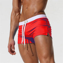 Load image into Gallery viewer, Back Pocket Flat Shorts Summer Beach Swim Shorts for Men, S, M, L, XL, XXL