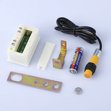 Load image into Gallery viewer, LCD Digital Display Punch Magnetic Induction Reciprocating Rotary Electronic Counter, Electronic Counter