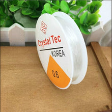 Load image into Gallery viewer, 5 PCS Transparent Fishing Line Elastic Line DIY Handmade Jewelry Accessories Material Beads Bead Wire Rope, 0.5mm, 0.6mm, 0.7mm, 1mm, 0.8mm