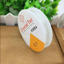 Load image into Gallery viewer, 5 PCS Transparent Fishing Line Elastic Line DIY Handmade Jewelry Accessories Material Beads Bead Wire Rope, 0.5mm, 0.6mm, 0.7mm, 1mm, 0.8mm
