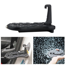 Load image into Gallery viewer, Car Doorstep Vehicle Rooftop Roof Rack Assistance Easy Install The Door Step Hooked On Car Truck SUV Portable Safety Hammer, Vehicle Rooftop Rack