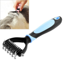 Load image into Gallery viewer, Fur Hair Grooming Hair Shedding Tool Brush for Dog Pet Cat, Blue, Pink