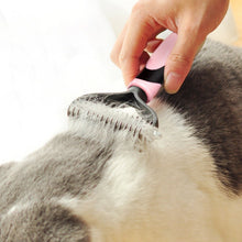 Load image into Gallery viewer, Fur Hair Grooming Hair Shedding Tool Brush for Dog Pet Cat, Blue, Pink