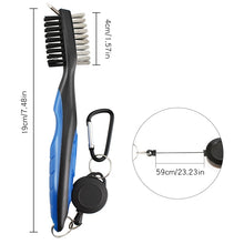 Load image into Gallery viewer, Golf Club Brush Ball Slot Cleaning Brush Cleaning Set