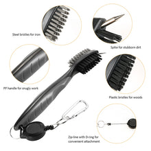 Load image into Gallery viewer, Golf Club Brush Ball Slot Cleaning Brush Cleaning Set