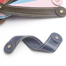 Load image into Gallery viewer, Adjustable Face Mask Ear Band Rope Anti-slip PU Leather Extension Buckle Hood