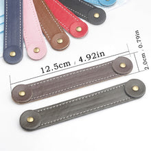Load image into Gallery viewer, Adjustable Face Mask Ear Band Rope Anti-slip PU Leather Extension Buckle Hood