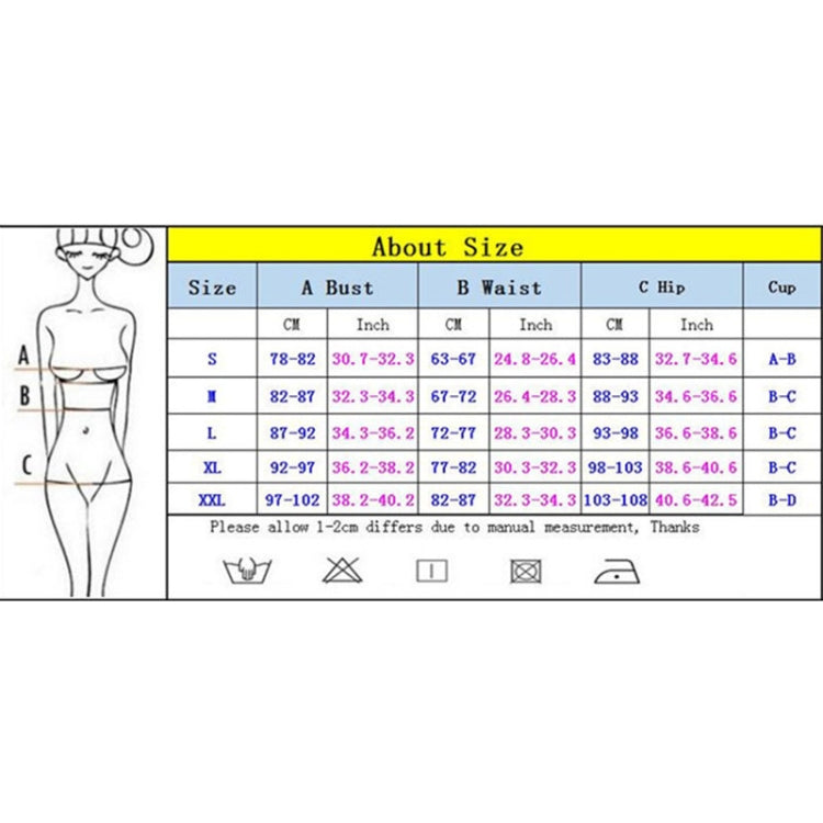 Female Sexy Swimsuit Vintage Swimwear High Neck Bandage Criss Cross Back Swimwear, XXL, XL, L, M