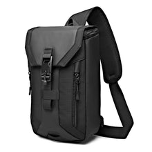 Load image into Gallery viewer, Ozuko 9334 Men Outdoor Multifunctional Waterproof Messenger Bag with External USB Charging Port