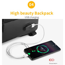 Load image into Gallery viewer, Ozuko 9334 Men Outdoor Multifunctional Waterproof Messenger Bag with External USB Charging Port