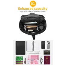 Load image into Gallery viewer, Ozuko 9334 Men Outdoor Multifunctional Waterproof Messenger Bag with External USB Charging Port