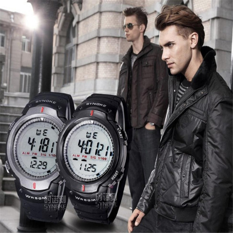 SYNOKE 61576 Life Waterproof LED Sports Watch for Men