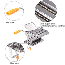Load image into Gallery viewer, Household Stainless Steel Pasta Making Machine Manual Noodle Maker Spaghetti Hand Cutter, Noodle Maker