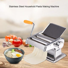 Load image into Gallery viewer, Household Stainless Steel Pasta Making Machine Manual Noodle Maker Spaghetti Hand Cutter, Noodle Maker