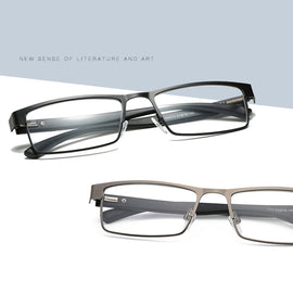 Simple Matel Frame Reading Glasses Hyperopia Eyeglasses