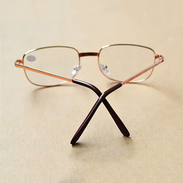 Full Metal Frame Resin Lenses Presbyopic Glasses Reading Glasses