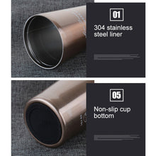 Load image into Gallery viewer, 500ML Portable Stainless Steel Creative Gift Coffee Cup Office Vacuum Thermos Mug