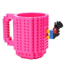 Load image into Gallery viewer, Building Blocks Design Creative Milk Mug Coffee Cup Build-on Brick Drinking Water Holder, 301-400ml