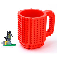 Load image into Gallery viewer, Building Blocks Design Creative Milk Mug Coffee Cup Build-on Brick Drinking Water Holder, 301-400ml