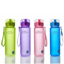 Load image into Gallery viewer, Leak-proof Sports Water Bottle Tour Hiking Portable Bottles, 400ml, 560ml