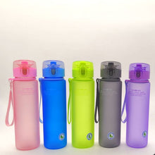 Load image into Gallery viewer, Leak-proof Sports Water Bottle Tour Hiking Portable Bottles, 400ml, 560ml