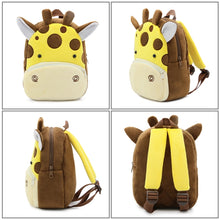 Load image into Gallery viewer, Kids 3D Animal Velvet Backpacks Children Cartoon Kindergarten Toys Gifts School Bags