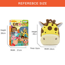 Load image into Gallery viewer, Kids 3D Animal Velvet Backpacks Children Cartoon Kindergarten Toys Gifts School Bags