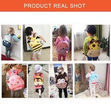 Load image into Gallery viewer, Kids 3D Animal Velvet Backpacks Children Cartoon Kindergarten Toys Gifts School Bags