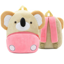 Load image into Gallery viewer, 3D Cartoon Koala Plush Children Backpacks Kindergarten Schoolbag