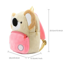Load image into Gallery viewer, 3D Cartoon Koala Plush Children Backpacks Kindergarten Schoolbag