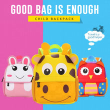 Load image into Gallery viewer, Cute Kid Toddler Schoo Bags Kindergarten Children Schoolbag 3D Cartoon Animal Bag