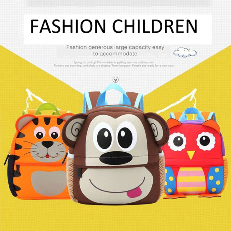 Cute Kid Toddler Schoo Bags Kindergarten Children Schoolbag 3D Cartoon Animal Bag