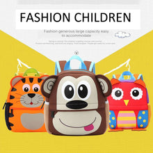 Load image into Gallery viewer, Cute Kid Toddler Schoo Bags Kindergarten Children Schoolbag 3D Cartoon Animal Bag