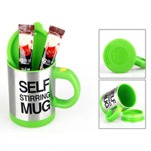 Load image into Gallery viewer, 400ml Mugs Automatic Electric Self Stirring Mug Cup Coffee Milk Mixing Mug Smart Stainless Steel Juice Mix Cup Drinkware