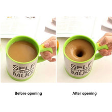 Load image into Gallery viewer, 400ml Mugs Automatic Electric Self Stirring Mug Cup Coffee Milk Mixing Mug Smart Stainless Steel Juice Mix Cup Drinkware