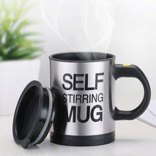 Load image into Gallery viewer, 400ml Mugs Automatic Electric Self Stirring Mug Cup Coffee Milk Mixing Mug Smart Stainless Steel Juice Mix Cup Drinkware