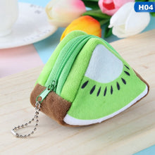 Load image into Gallery viewer, Cute Fruit Wallet Gift Plush Coin Purse Female Bag