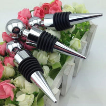 Load image into Gallery viewer, 2 PCS Reusable Vacuum Sealed Red Wine Bottle Stopper, Round Shape