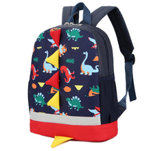 Load image into Gallery viewer, Backpack Cute Cartoon Dinosaur School Bags for Children