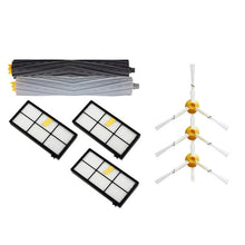 Load image into Gallery viewer, Sweeping Robot Parts Debris Extractor &amp; Hepa Filter Side Brush For iRobot Roomba 800 900 Series 870 880 980, Sweeping Robot Hepa Filter